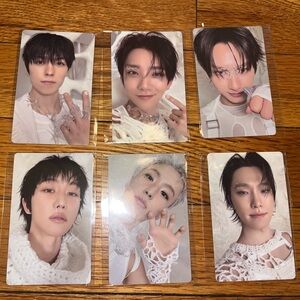 Set of Six Photocards of Seventeen from Happy Burstday - Vernon, Dino, Hoshi